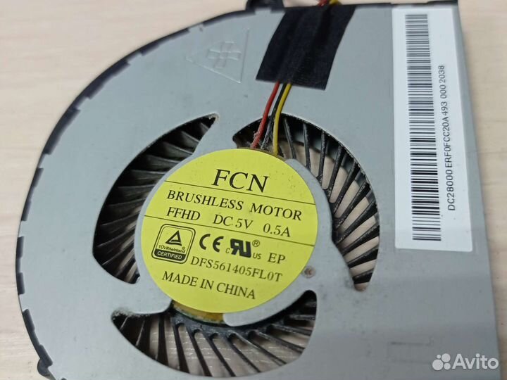 Вентилятор для ноутбука Acer E5, V3