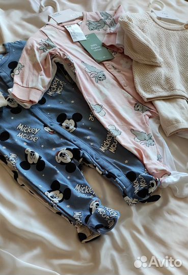 Одежда для новорожденных hm 56 62 68 новая