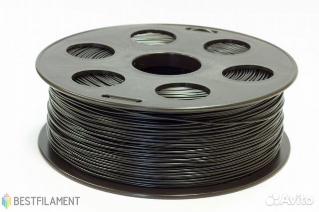 Hips пластик Bestfilament 1.75 мм, 1 кг, Черный