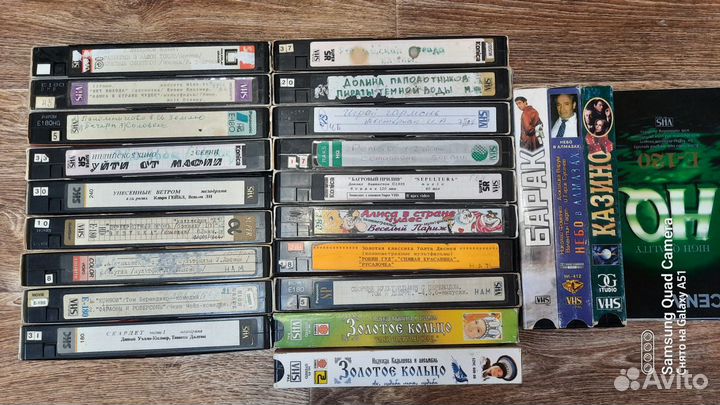 Кассеты для видеомагнитофона