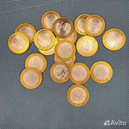 Перепись населения 10 рублей 2010 г