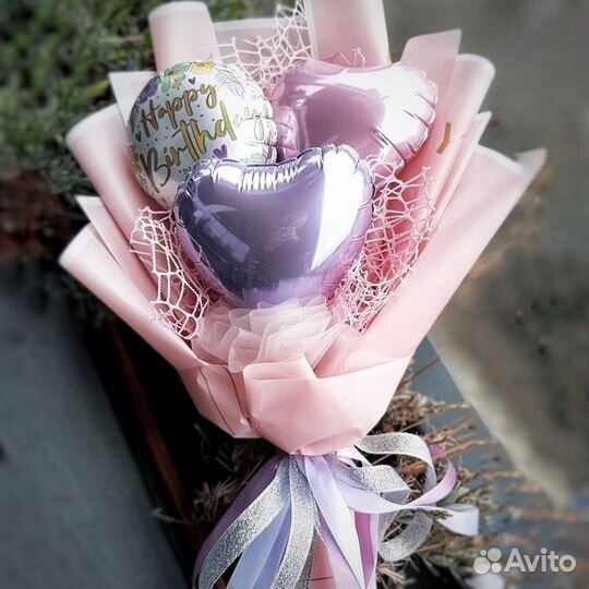 Букет из воздушных шаров