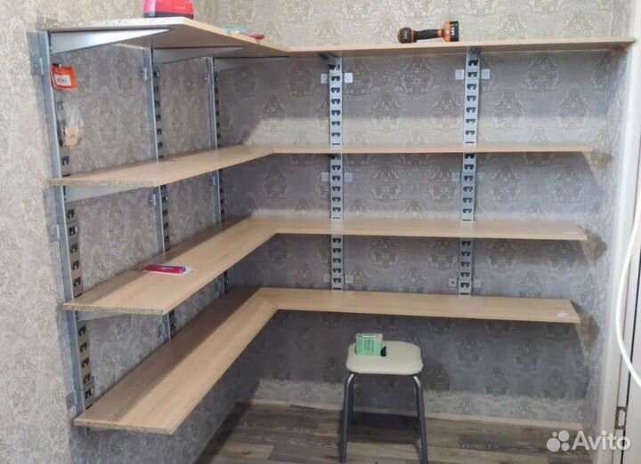 Полки стеллажи система хранения