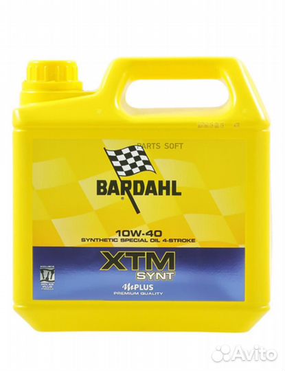 Bardahl 339049 10W40 XTM synt moto 4L (специальное