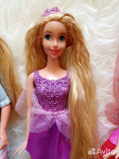 Кукла барби 90 х, рапунцель, феи
