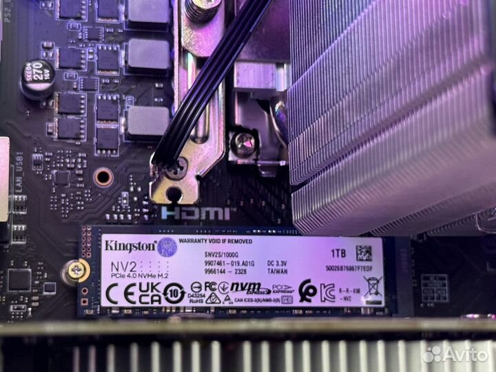 Новый Пк RTX 4060 / 12400F / DDR5 / 1Tb Nvme