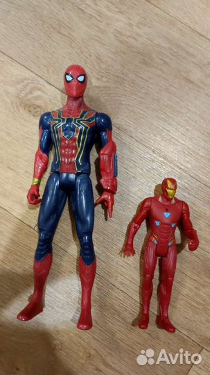 Человек-паук и железный человек