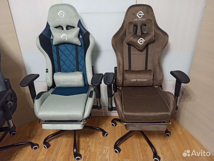 Тканевые компьютерные геймерские кресла доставка