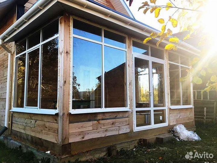 Окна пвх витражные