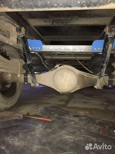 Пневмоподвеска на газель