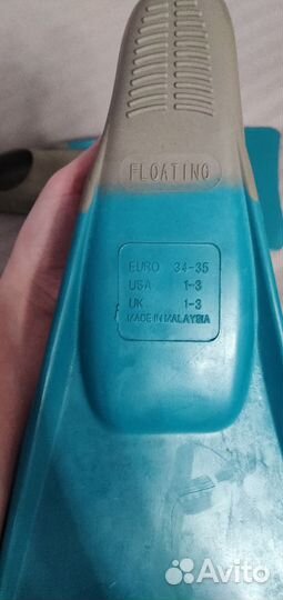 Ласты для плавания детские 34-35