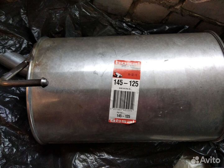 Глушитель Ниссан Ноут 1.4