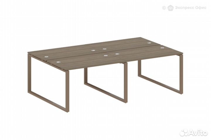 Стол-бенч двойной Metal system style бо.см-4.2