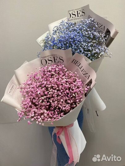 Гипсофила букет цветы