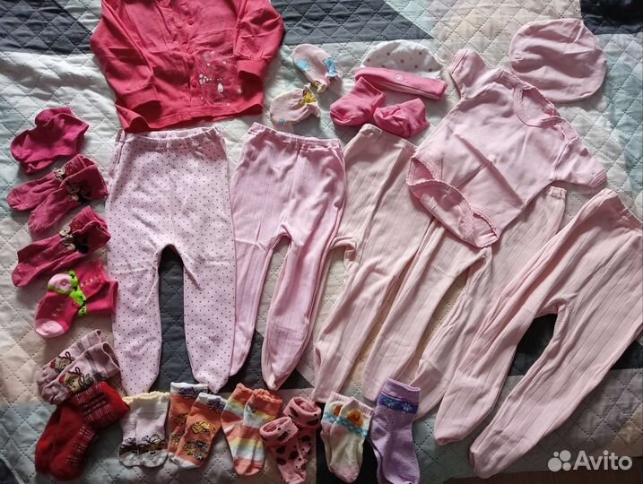 Вещи для девочки 0-3 лет