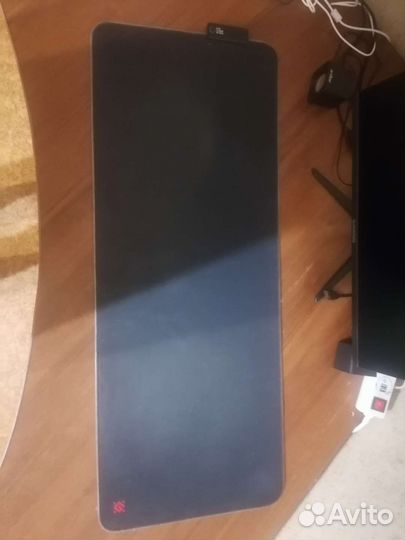 Игровой коврик для мыши большой с подсветкой