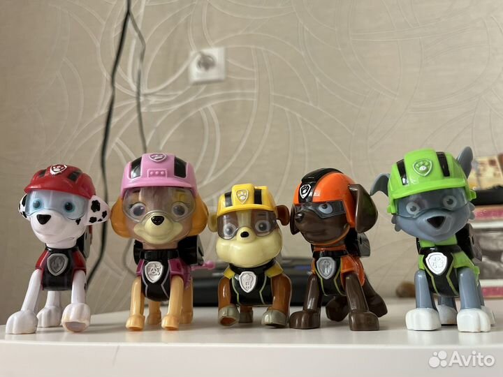 Игрушки щенячий патруль набором игрушки пакетом