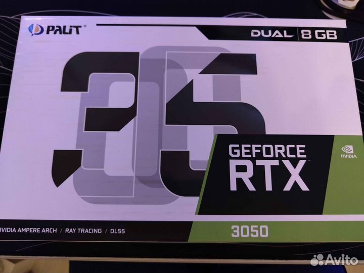 Rtx3050 8gb видеокарта