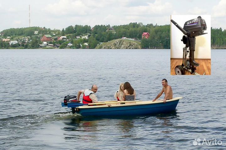 Лодка с мотором Виза Тортилла - 4 Sea - Pro T 3S