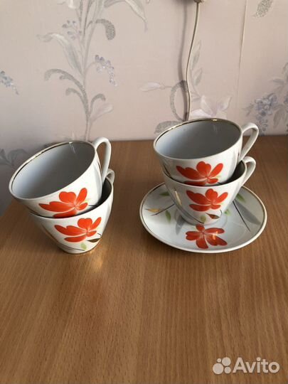 Чайный(кофейный) сервиз на 4 персоны