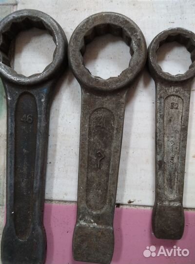 Ключи ударные накидные