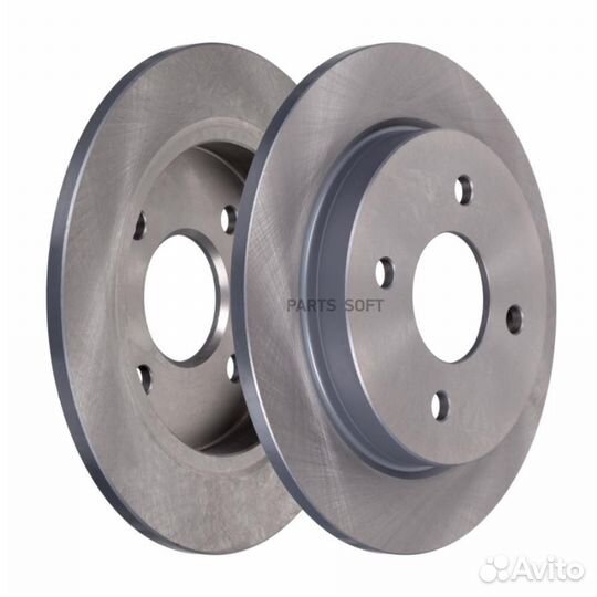 Febi 05652 Торм.диск зад.253x10 4 отв