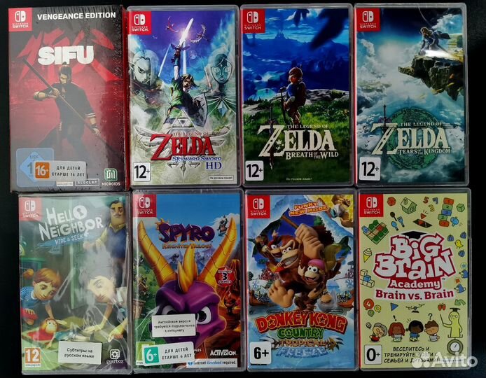 Игры для nintendo switch