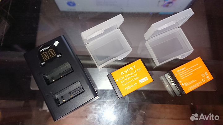 Аккумулятор canon LP E17