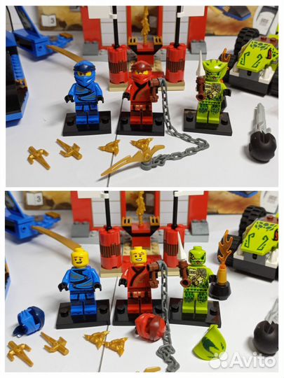 Lego Ninjago Лего 71703 Бой на штормовом истребите