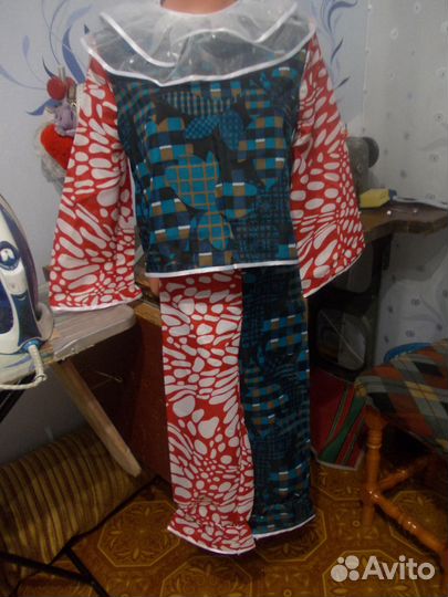 Карнавальный костюм клоуна