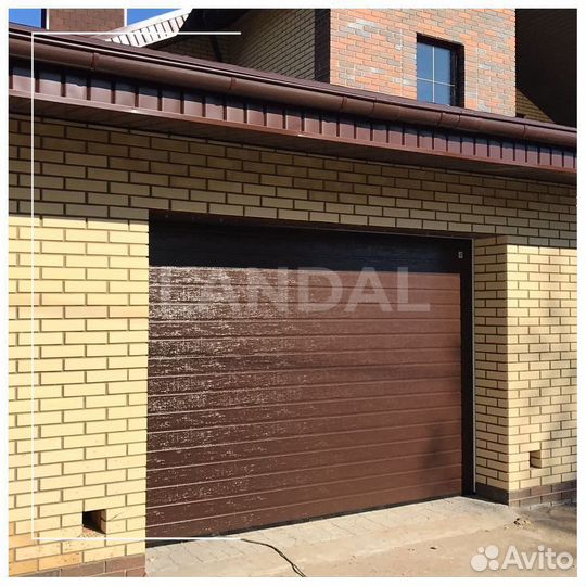 Гаражные секционные ворота