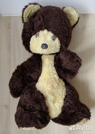 Игрушка, мишка СССР винтаж 1979 крупный