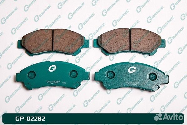 Колодки G-brake GP-02282 GP-02282 G-brake