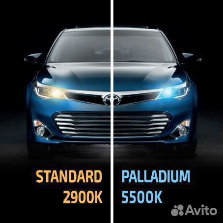 Галогеновые лампы MTF H8 Palladium 5500K 2шт