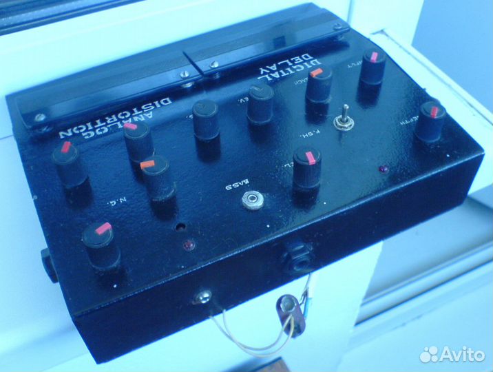 Distortion и Delay (2 в 1) Педали для гитары