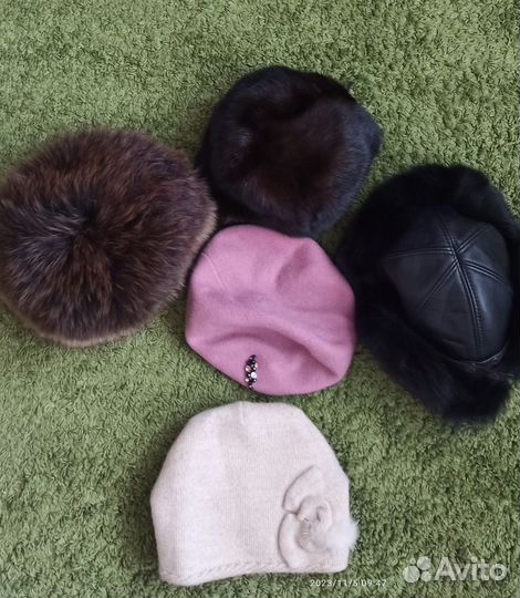 Шапки женские зимние пакетом