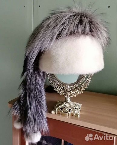 Шапка женская, норковая. Возможен торг