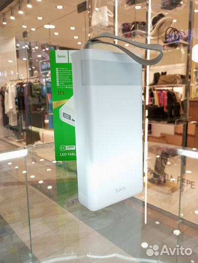 Внешний аккумулятор hoco J73 30000 mAh белый