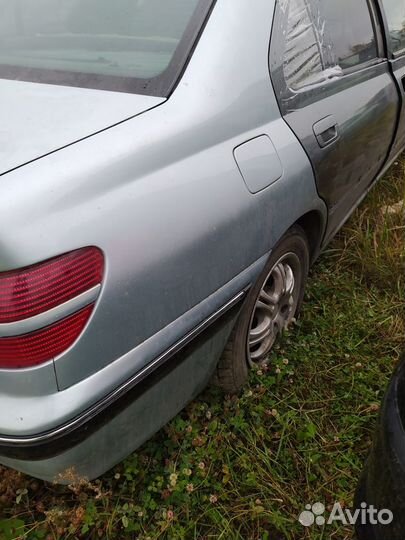 Правое заднее крыло пежо 406 серое