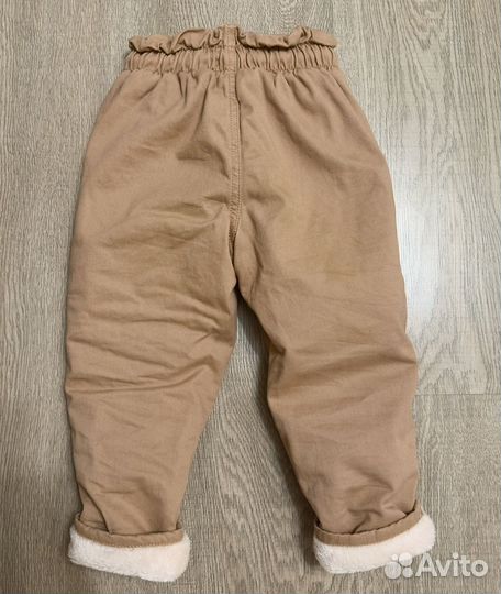 Штаны детские утепленые зимние