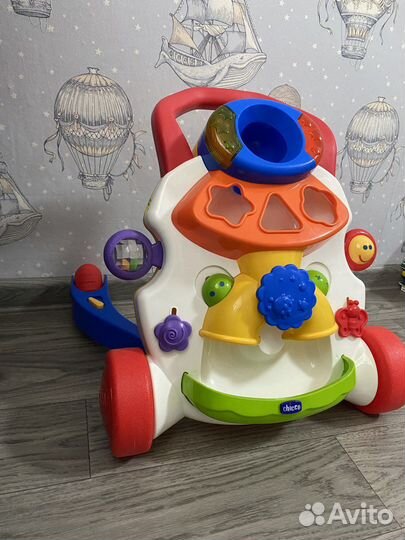 Ходунки chicco 3 в 1