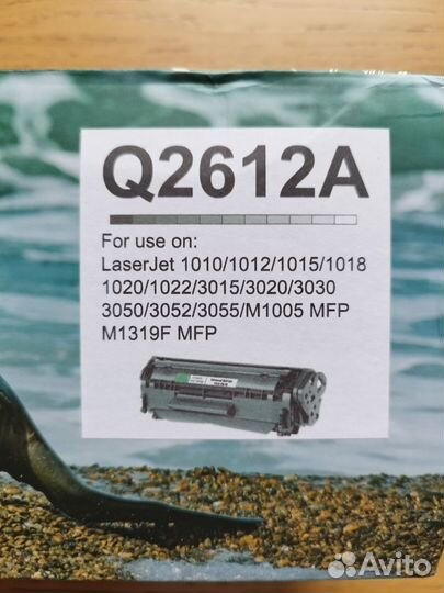 Тонер для принтера hp