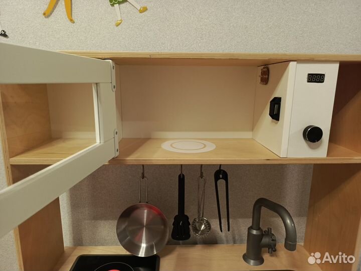 Детская кухня IKEA duktig с посудкой