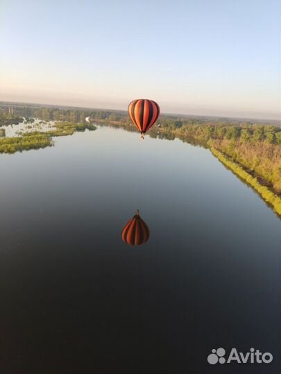 Полет на воздушном шаре для четверых человек