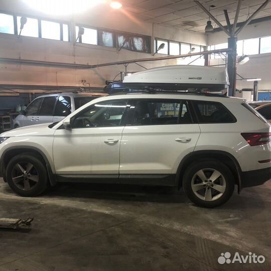Багажник бокс на крышу skoda kodiaq, karoq