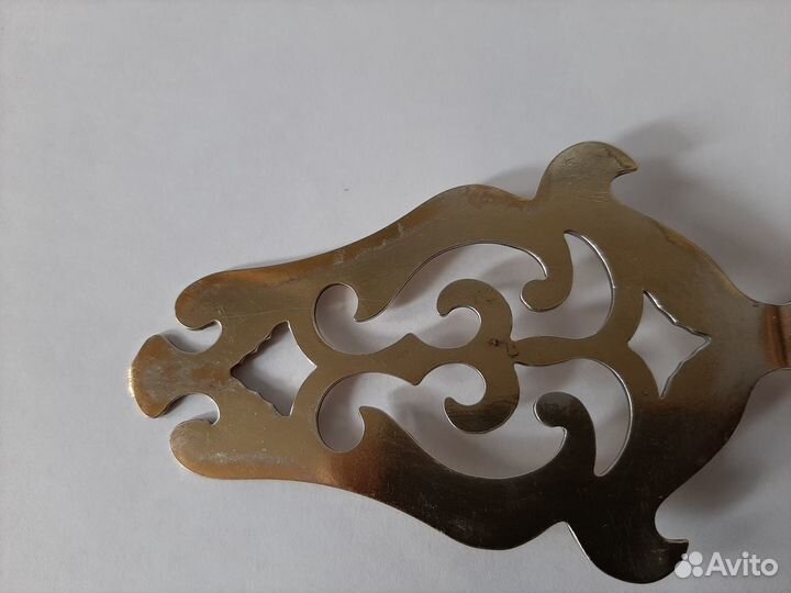 Винтажная лопатка для торта, пирожных и десерта. П