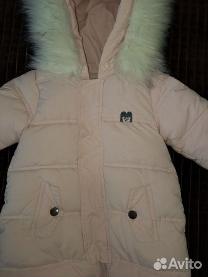 Зимний комбинезон для девочки