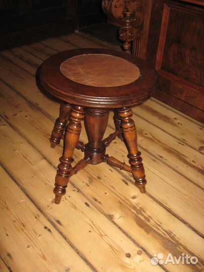 Пианино старинное стульчик антиквариат