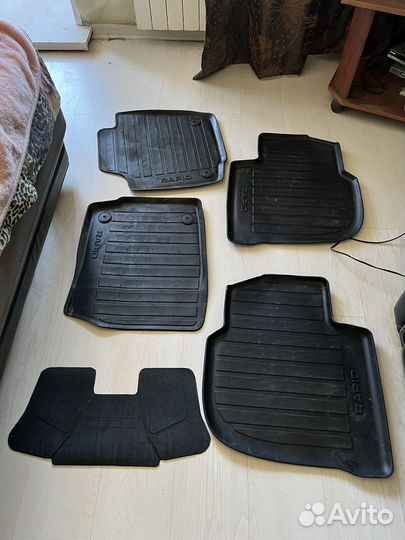Коврики Skoda Rapid оригинал