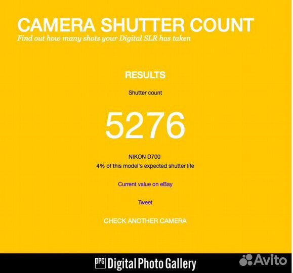 Nikon D700 body (пробег 5276)